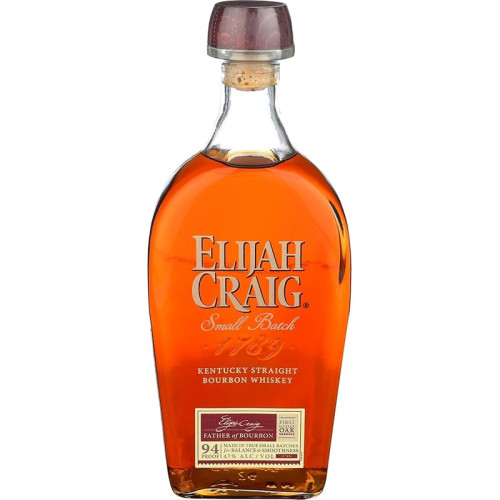 ELIJAH CRAIG SMALL BATCH BOURBON WHISKEY BOTTLE 6x70CL
