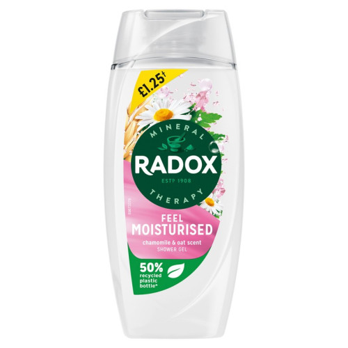 RADOX MOIST SHOWER GEL 1x6x225ML PMP &Acirc;&pound;1.25
