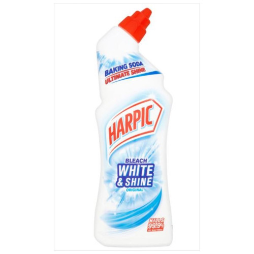 HARPIC WHITE & SHINE BLEACH 1x12x750ML PMP &Acirc;&pound;1.69