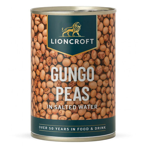 LIONCROFT GUNGO BEANS TIN 1x12x400G