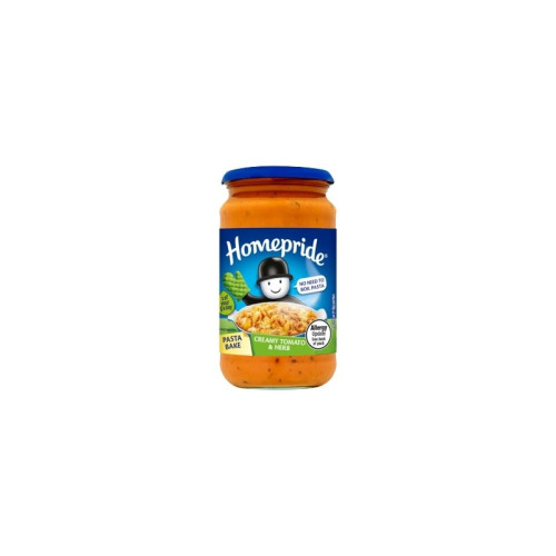 HOMEPRIDE CREAMY TOMATO AND HERB PASTA BAKE 1x6x485G