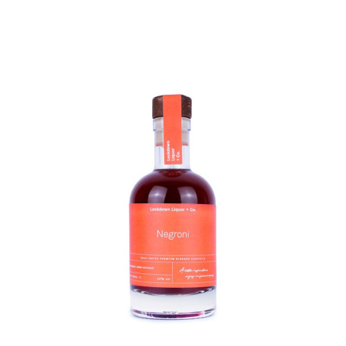 LOCKDOWN LIQUOR NEGRONI READY TO DRINK BOTTLE 1x500ML
