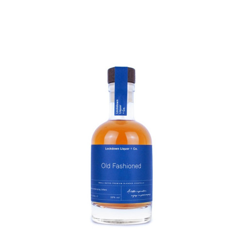 LOCKDOWN LIQUOR OLD FASHIONED READY TO DRINK BOTTLE 1x500ML