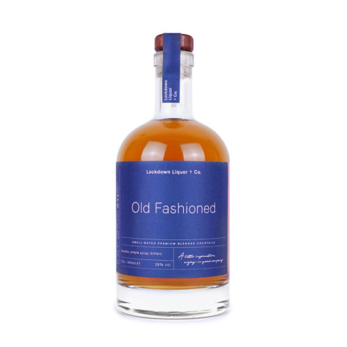 LOCKDOWN LIQUOR OLD FASHIONED READY TO DRINK BOTTLE 1x200ML