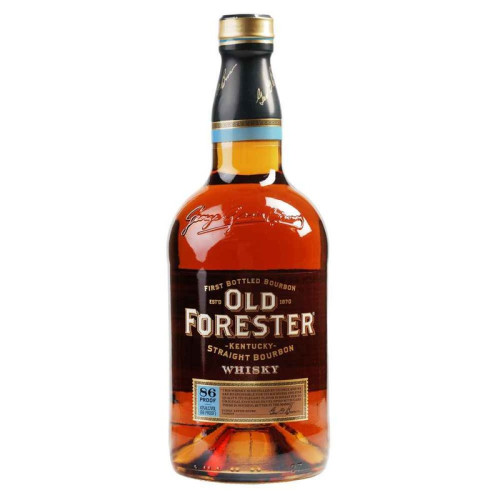 OLD FORRESTER KENTUCKY STRAIGHT BOURBON WHISKEY BOTTLE 6x70CL