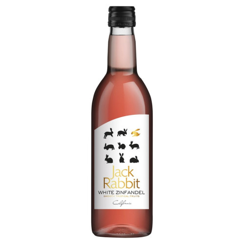 JACK RABBIT WHITE ZINFANDEL ROSE WINES BOTTLE 1x75CL