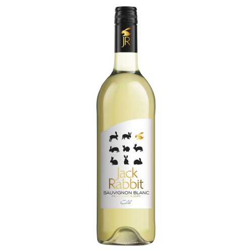 JACK RABBIT SAUVIGNON BLANC WHITE WINE BOTTLE 6x75CL