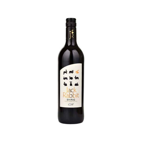 JACK RABBIT SHIRAZ RED WINE BOTTLE 1x75CL