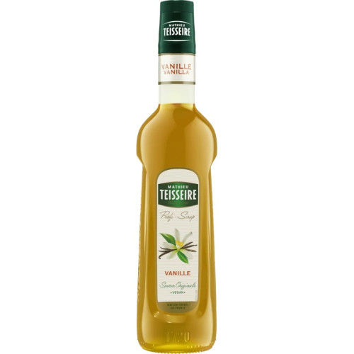 TEISSEIRE SYRUP VANILLA BOTTLE 6x700ML