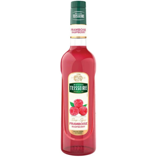 TEISSEIRE SYRUP RASPBERRY BOTTLE 6x700ML