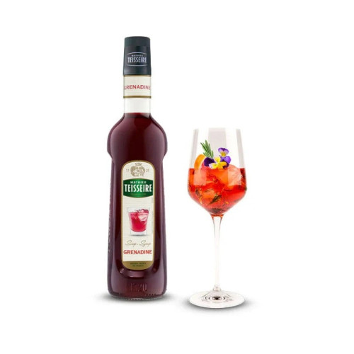 TEISSEIRE SYRUP GRENADINE BOTTLE 6x700ML