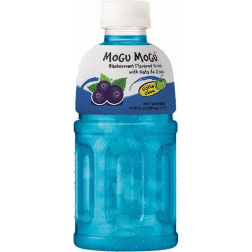 MOGU MOGU BLACKCURRANT BOTTLE 4x6x320ML