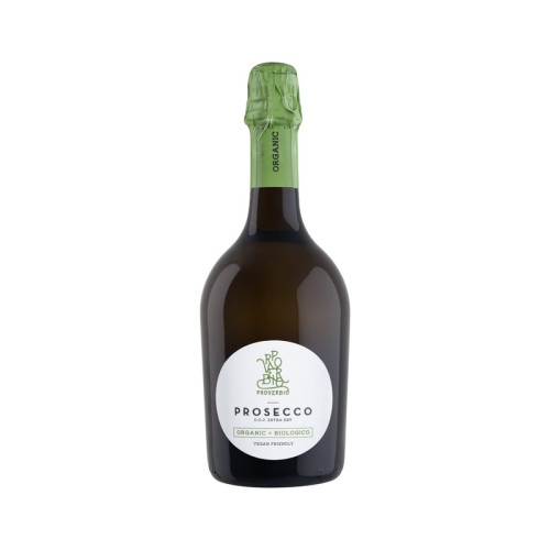 PROVERBIO ORGANIC PROSECCO SPU SPARKLING WINE BOTTLE 6x75CL