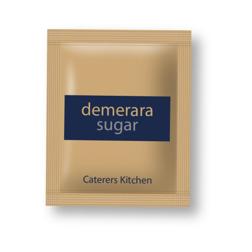 CATERERS KITCHEN DEMERERA SUGAR SACHETS 1x1000s
