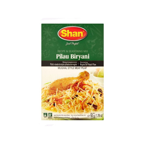 SHAN BIRYANI PILAU MASALA 1x12x50G