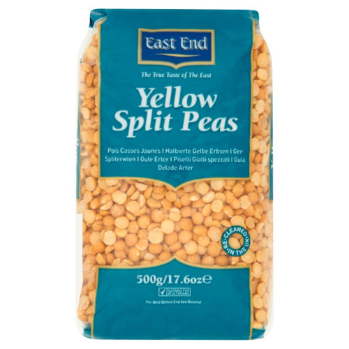 EAST END YELLOW SPLIT PEAS B PACK 1x6x500G