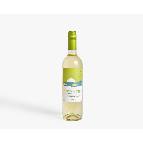 CIELO DEL SUR SAUVIGNON BLANC WHITE WINE BOTTLE 6x75CL