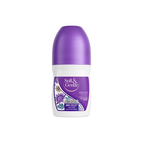 SOFT & GENTLE ORCHD DESIRE DEODORANT 1x6x150ML PMP &Acirc;&pound;1.99