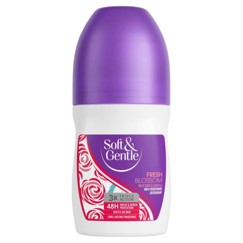SOFT & GENTLE BLOSSOM DEODORANT 1x6x150ML PMP &Acirc;&pound;1.99