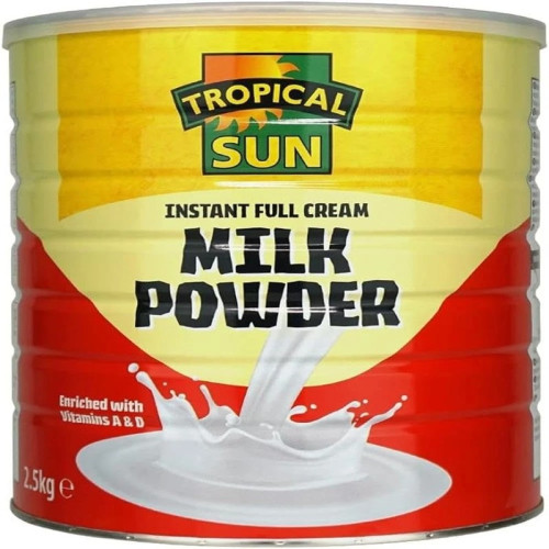TROPICAL SUN INSTANT FULL CREAM MILK POWDER 1x6x400G