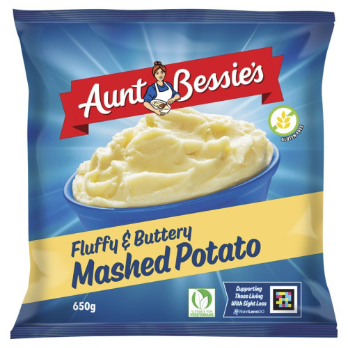 AUNT BESSIE MASH POTATOES 1x650G