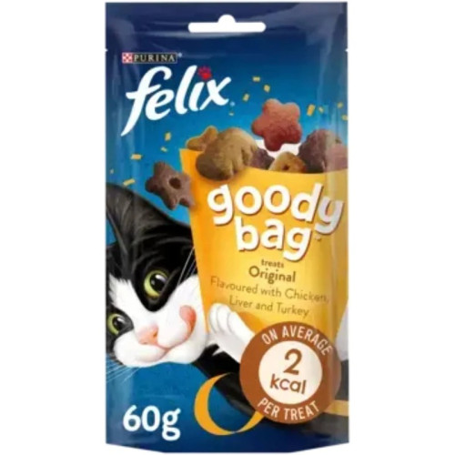 FELIX GOODY ORIGINAL CAT FOOD 1x8x60G PMP &Acirc;&pound;1.39