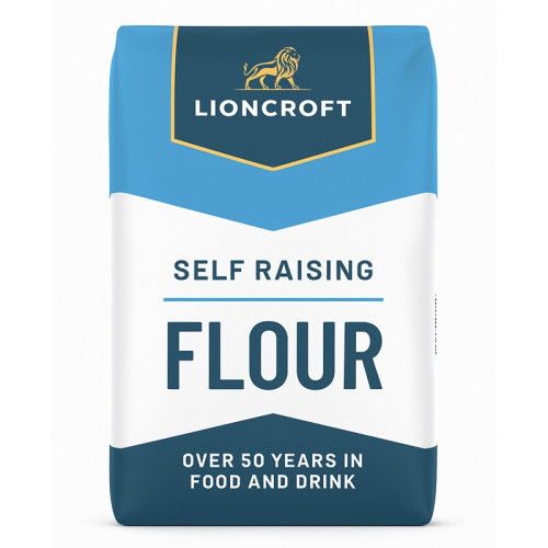 LIONCROFT SELF RAISING FLOUR 1x25KG