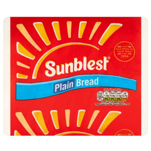 SUNBLEST WHITE THICK BREAD 1x800G