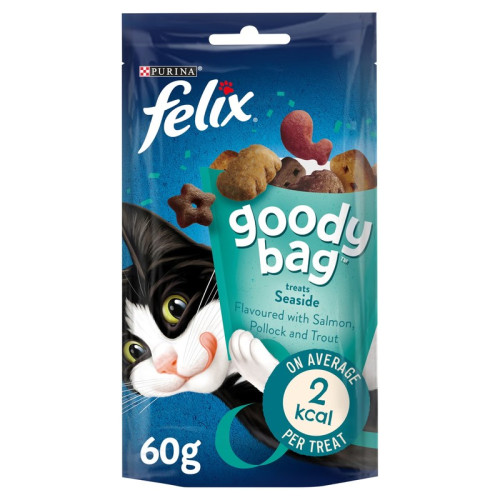FELIX GOODY SEASIDE CAT FOOD 1x8x60G PMP &Acirc;&pound;1.39