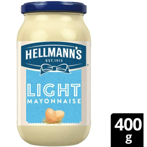 HELMANNS LIGHT MAYONNAISE JAR 1x6x400G PMP &Acirc;&pound;2.99