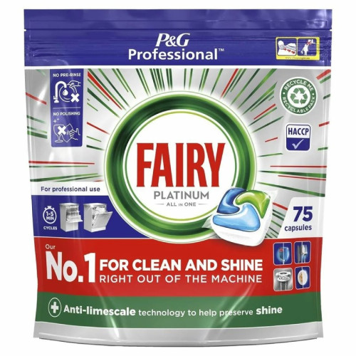 FAIRY PROFESSIONAL REGULAR DISHWASHER TABLETS 3x75s