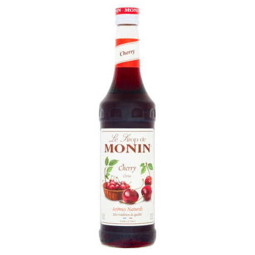 MONIN SYRUP CHERRY BOTTLE 1x70CL