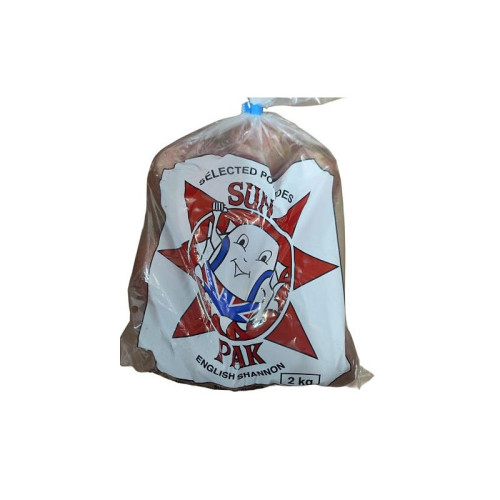 SUN BRAND POTATOES 10x2KG