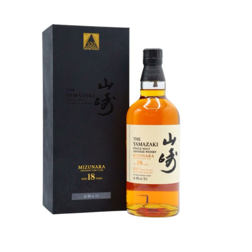 YAMAZAKI 100TH ANNIVERSARY EDITION 18 YEAR WHISKEY BOTTLE 1x70CL