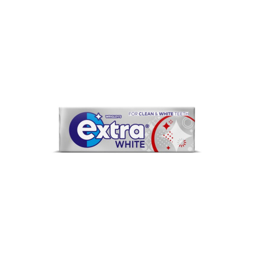 EXTRA WHITE SUGAR FREE CHEWING GUM 1x30x10PC