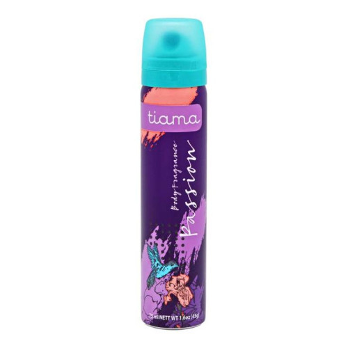 TIAMA PASSION BODY SPRAY 1x6x75ML