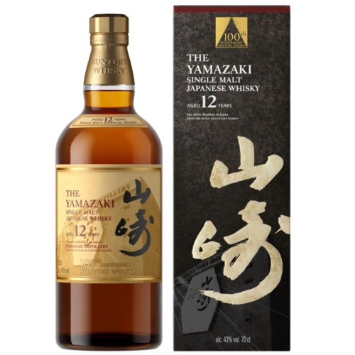 YAMAZAKI 12 YEAR WHISKEY BOTTLE 1x70CL