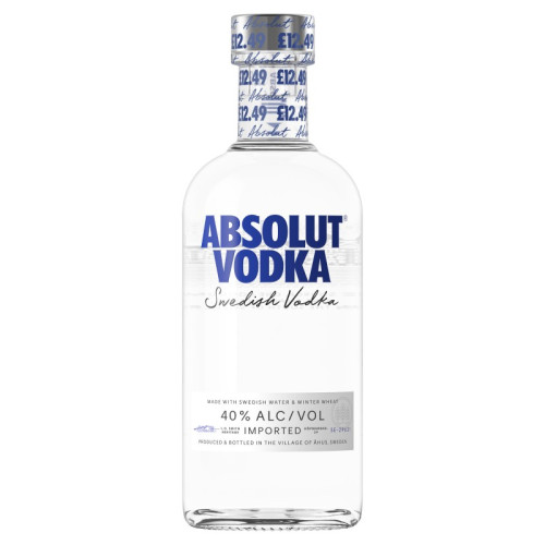ABSOLUT VODKA BOTTLE 1x35CL &Acirc;&pound;12.49