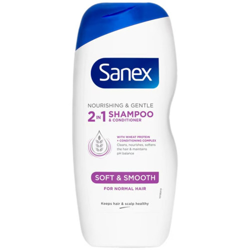 SANEX 2 IN 1 SHAMPOO 1x6x250ML PMP &Acirc;&pound;2