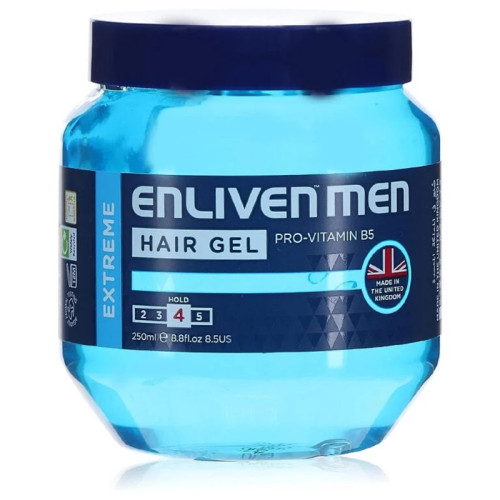 ENLIVEN BLUE HAIR GEL 1x6x250ML PMP &Acirc;&pound;1.29