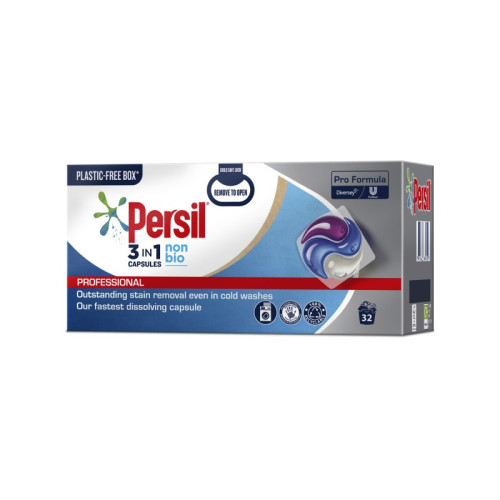 PERSIL NON BIO 3 IN ONE WASHING LAUNDRY CAPSULES 1x3x32s