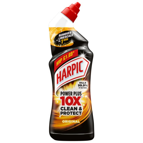 HARPIC POWER PLUS TOILET CLEANER 1x12x750ML PMP &Acirc;&pound;1.69