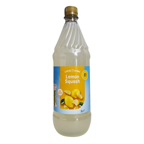 LOCAL LIVING SQUASH LEMON NO ADDED SUGAR BOTTLE 1x6x1L PMP &Acirc;&pound;1