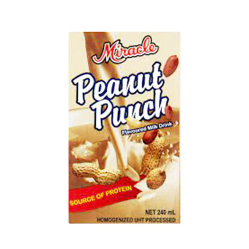 MIRACLE PEANUT PUNCH CARTON 24x250ML