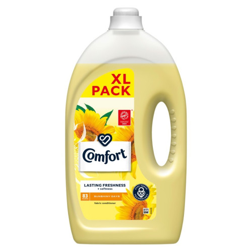 COMFORT SUNSHINY DAYS FABRIC CONDITIONER 83 WASH 1x2.5L