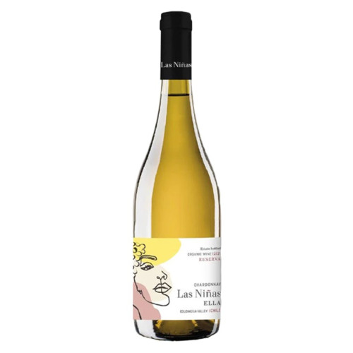 LAS NINAS ELLA RESERVE CHARDONNAY WHITE WINE BOTTLE 1x75CL