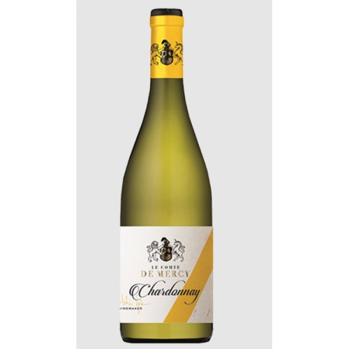 COMTE DE MERCY CHARDONNAY WHITE WINE BOTTLE 6x75CL