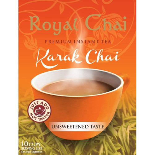 ROYAL CHAI PREMIUM KARAK CHAI UNSWEETENED INSTANT TEA 1x8x140G