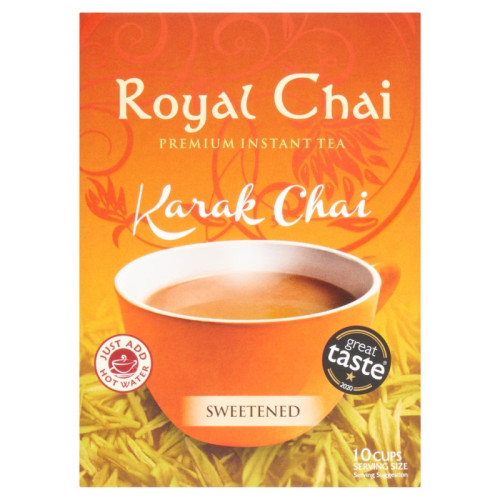 ROYAL CHAI PREMIUM KARAK CHAI SWEETENED INSTANT TEA 1x8x200G