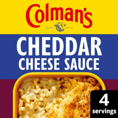 COLMANS MIX CHEDDAR CHEESE SAUCE 1x10x40G PMP &Acirc;&pound;1.09
